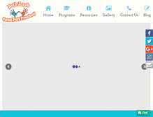 Tablet Screenshot of forestparkpreschool.com